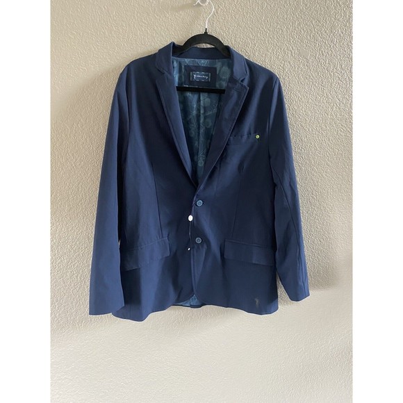 William Murray Golf Serious Business Blazer Performance Mens Small Blue NWOT - Picture 5 of 16